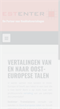 Mobile Screenshot of eetranslations.nl